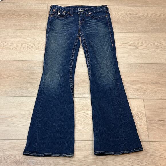 True Religion JOEY MID RISE BIG T FLARE JEAN
Womens Jeans Sz 31 - Picture 5 of 10